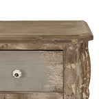 Dressoir 92x40x86 cm Bruin Beige Hout Ladekast
