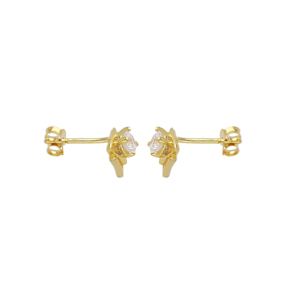 Eigentijdse sterling zilveren oorbellen – mode-sieraden – 18K goud vermeil micron verguld – hypoallergeen