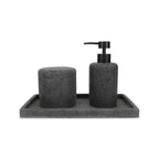 Zeepbakje 27x15,5xH2cm antracietgrijs Suds