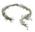 Kunstguirlande hulst 6st 120cm groen/rood
