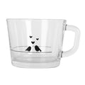 Theeglas 13x10x9 cm / 450 ml Transparant Glas Hart