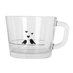 Theeglas 13x10x9 cm / 450 ml Transparant Glas Hart