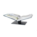 Y-Bookstand - recht laag - poedercoat
