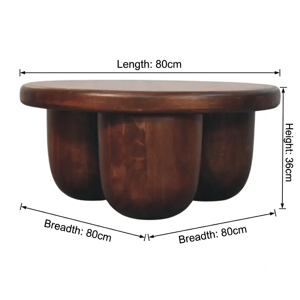 Clara gesneden salontafel