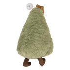 Sierkussen Kerstboom 15x9x23 cm Groen Polyester