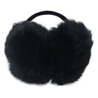 Oorwarmers one size Zwart Polyester