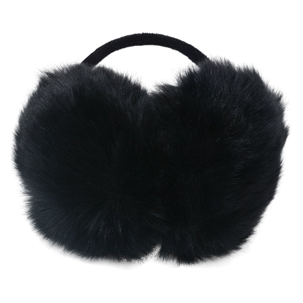 Oorwarmers one size Zwart Polyester