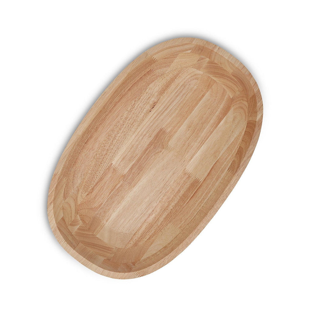 Serveerschaal 47x30xH6cm hout Essenza