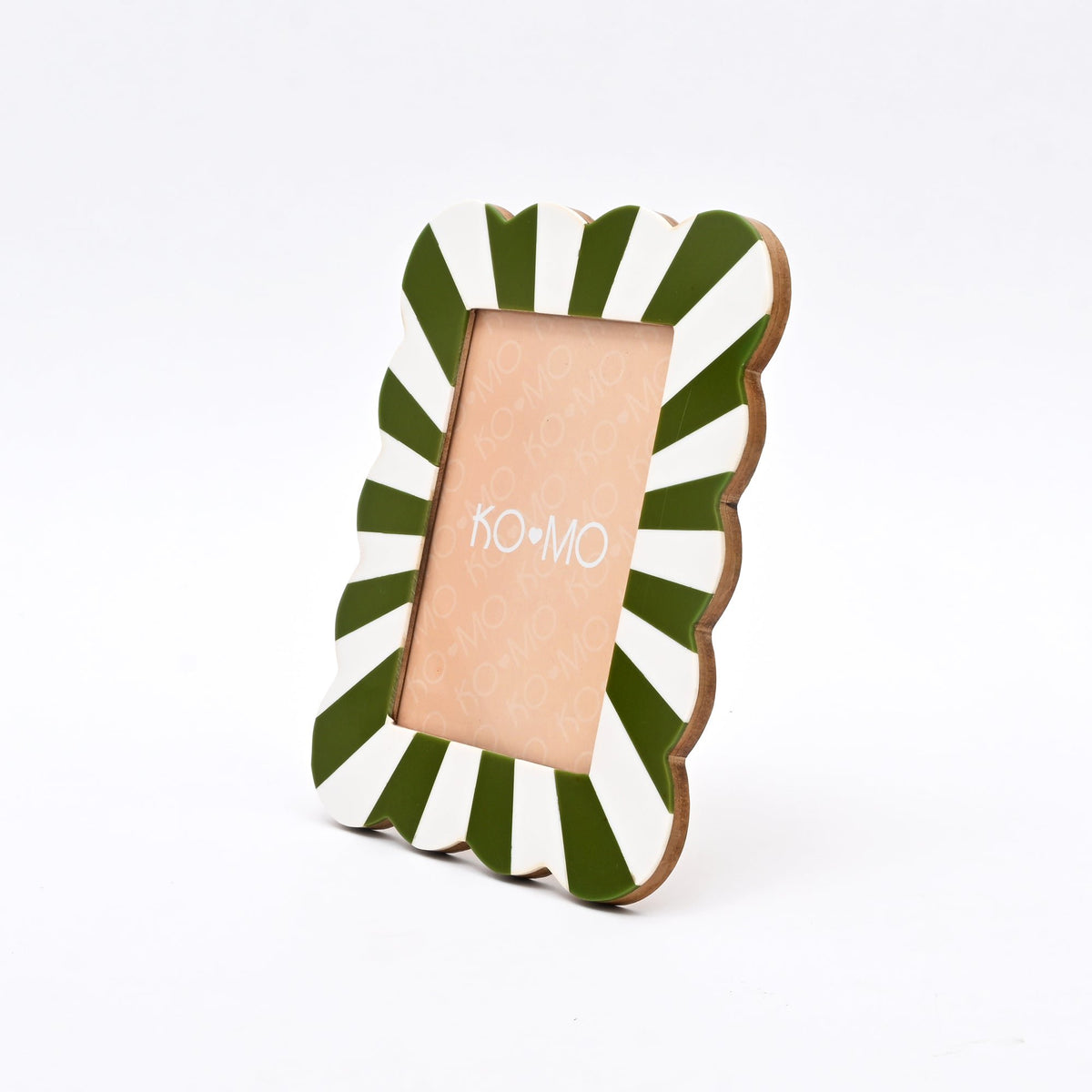 Groen & Wit Sint-Jacobs Fotolijst 5 x 7 Inch Hars MDF Decor