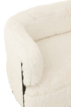 J-Line zetel 2-Zits Bont - hout - wit