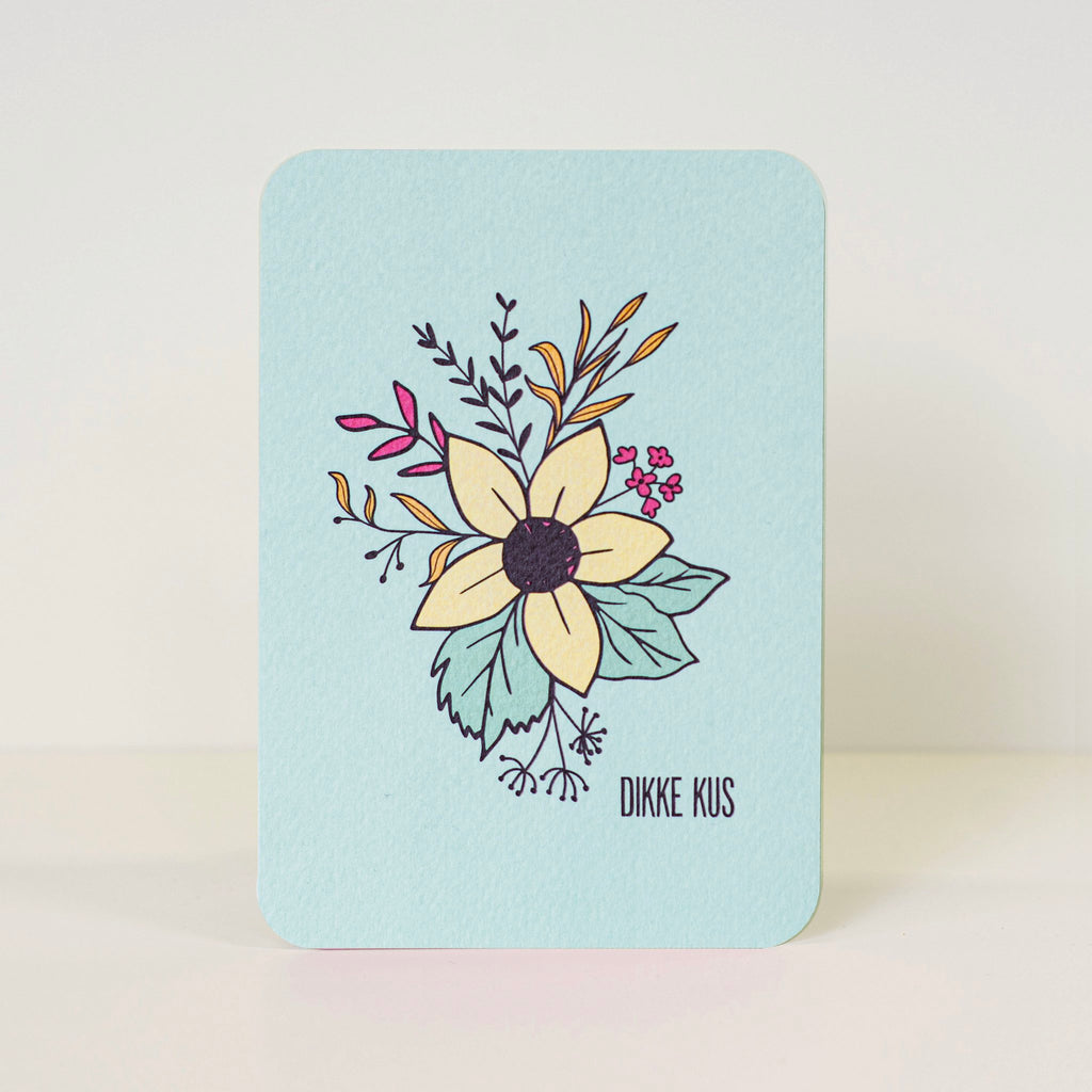 Postcard 'Veel liefs'