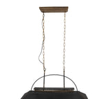 Hanglamp 99x30x70 cm Zwart Bruin ijzer Hanglamp Eettafel