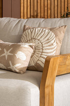Nederlands decor orli - kussen 30x50 cm - puimsteen - beige