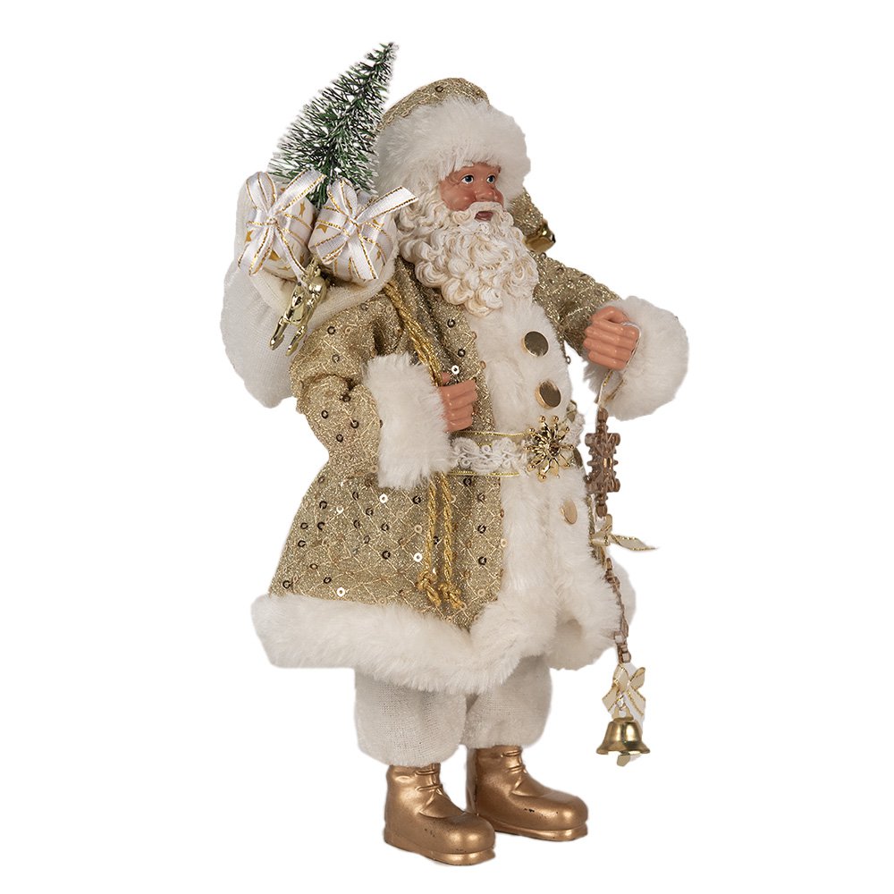 Decoratie kerstman 17x10x27 cm
