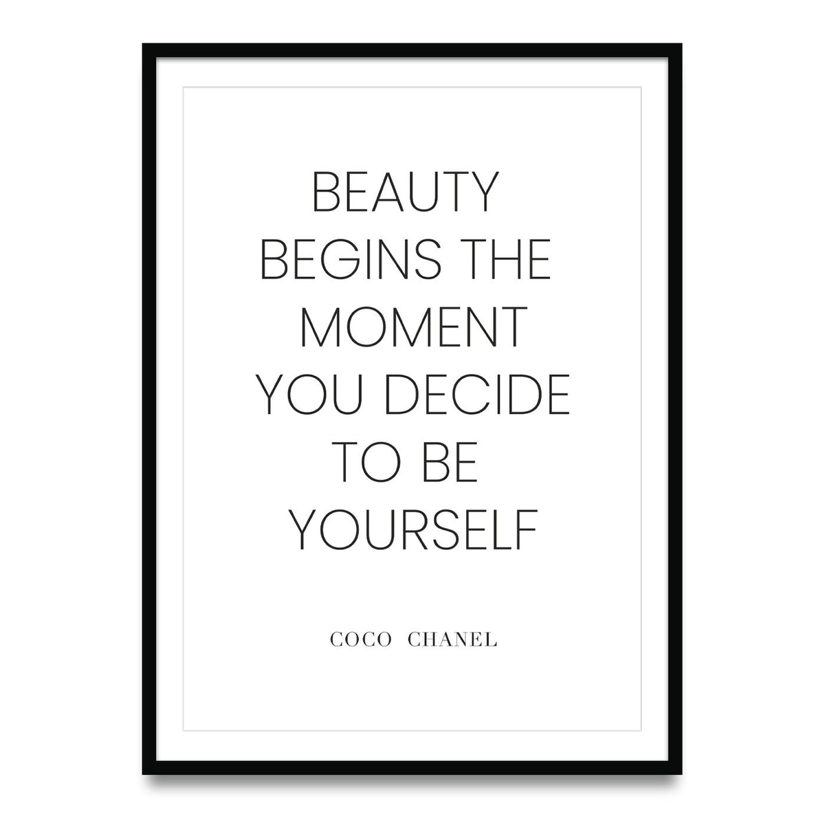 Coco Chanel - Poster 5er set