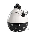 Ornament Landjut Zwart 22x19cm