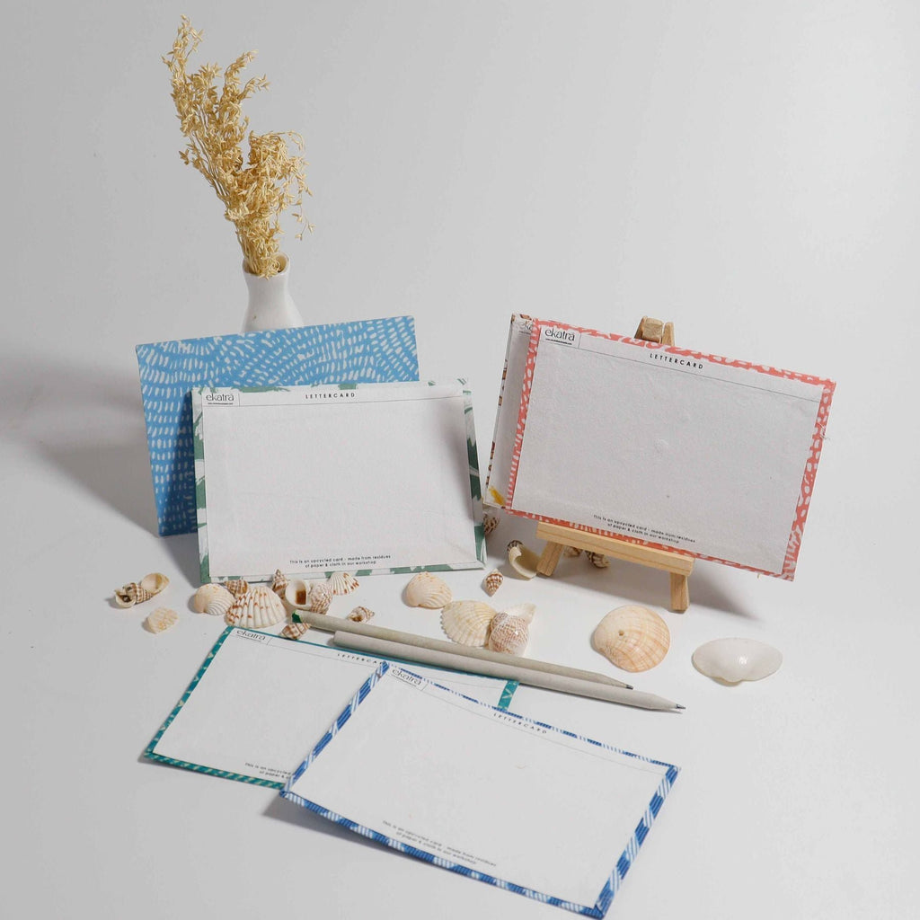 Brievenschrijver - Pen Pal-kaarten (verschillende prints) - Set van 10