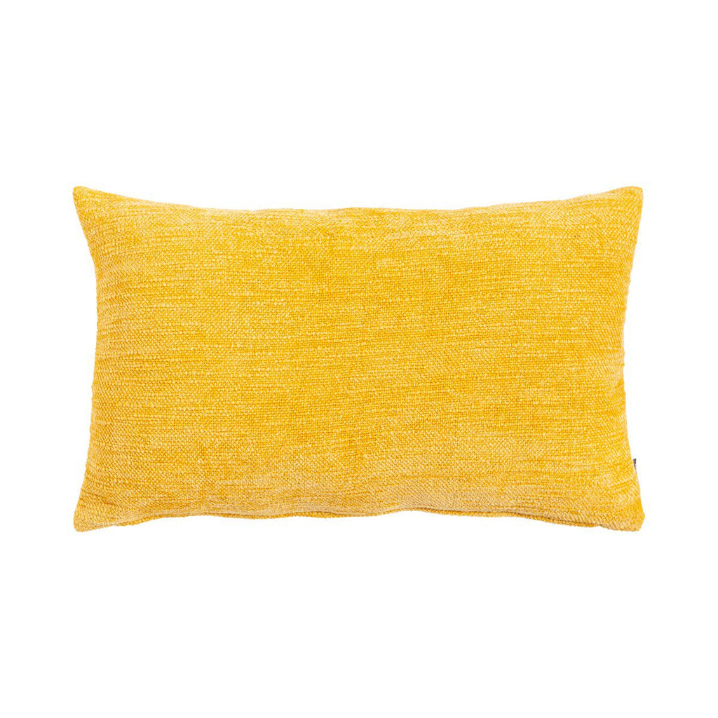 Coco Chenille kussen geel 30x50cm