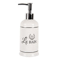 Zeepdispenser 350 ml Wit Keramiek Zeeppompje