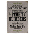 Peaky Blinders Retro Wandbord 30x20