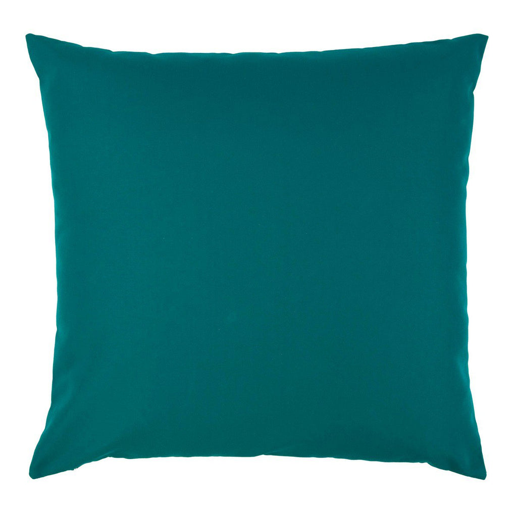 Lef uni buitenkussen petrol 60x60cm