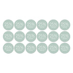 Kortingsstickers op rol - 500 stuks