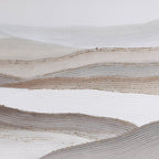 Schilderij Nambu Wit 150x50 cm