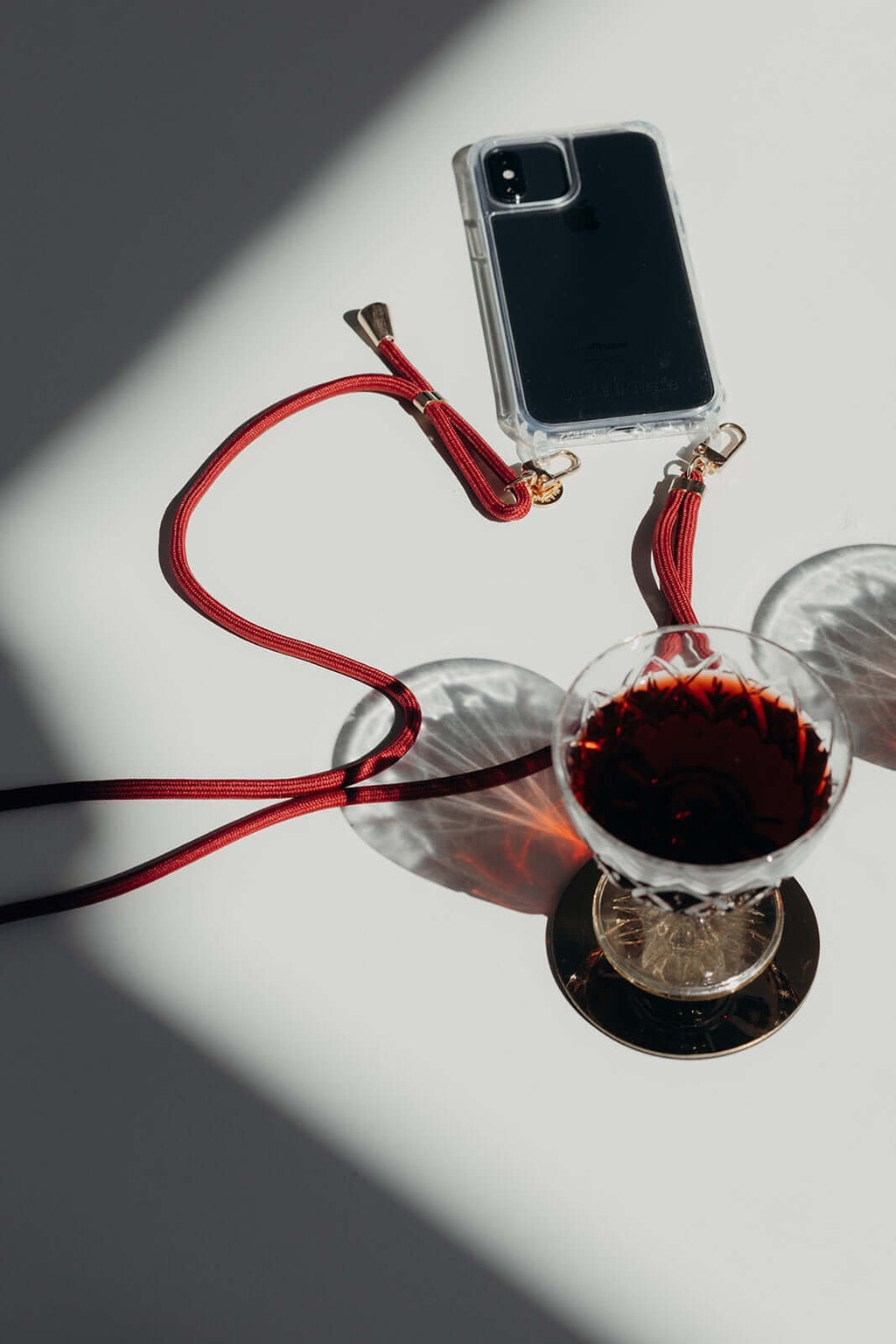 Kleurrijk telefoonsnoer