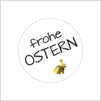 Etiketten - Frohe Ostern - 500 stuks