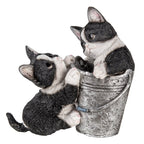 Decoratie katten 23x13x18 cm