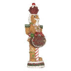 Kerstdecoratie Beeld Notenkraker 3 x AAA Bruin Kunststof
