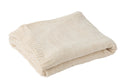J-Line deken Chenille - polyester - ecru