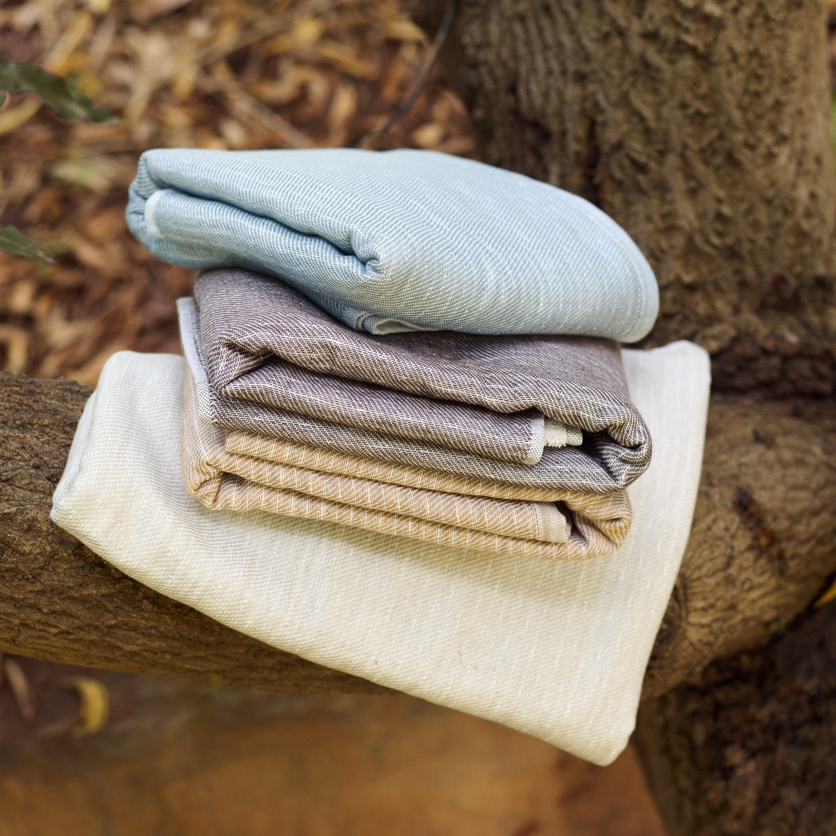 Katoenen bamboe hamam badstof handdoek - Eco-vriendelijk