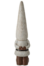 J-Line decoratie Kabouter - magnesium - grijs - large