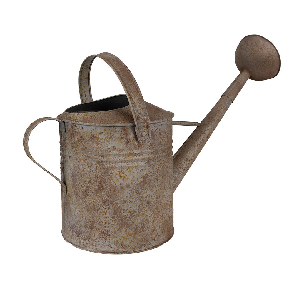 Decoratie Gieter 53x22x36 cm Bruin Grijs Metaal