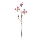 Decoratie Tak 85 cm Roze Metaal Vlinders