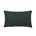 Uneven stitching blue green cushion 30 x 50 cm