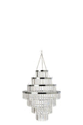 J-Line Moderne kroonluchterlampenkap - acryl - transparant - small