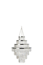 J-Line Moderne kroonluchterlampenkap - acryl - transparant - small