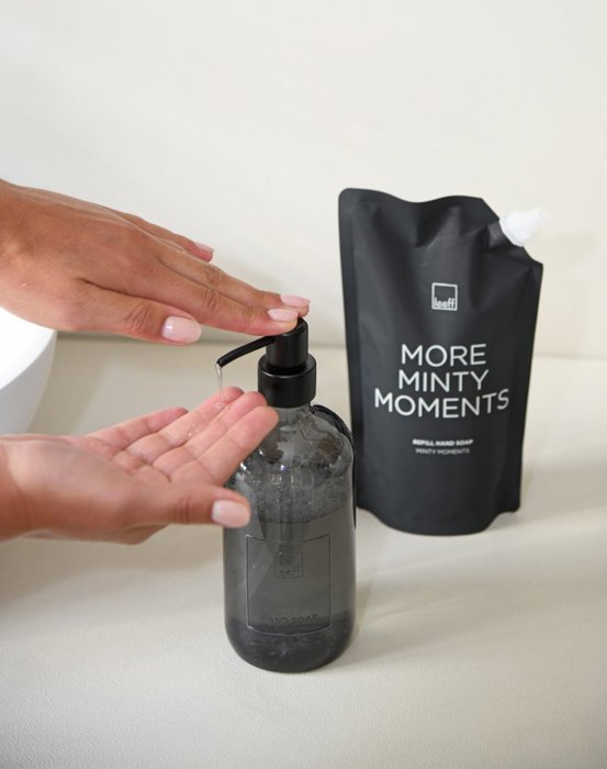 Leeff Giftbox - Minty Moments Hand Soap + Refill - You are always on my mint