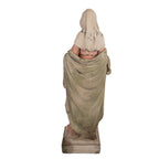 Decoratie Beeld Maria 16x16x44 cm Beige Keramisch materiaal