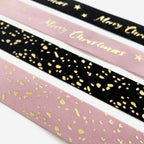 Sierlint - Velvet spikkel - 25mm – 20m