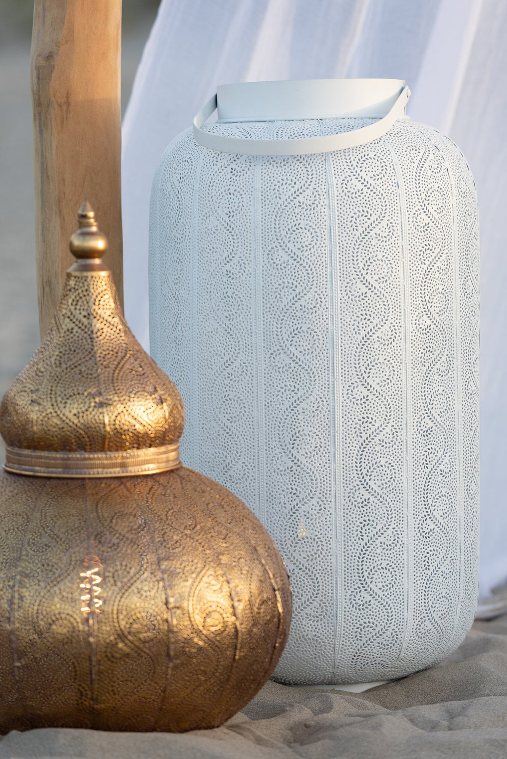 J-Line lamp Aladin - metaal - goud - small