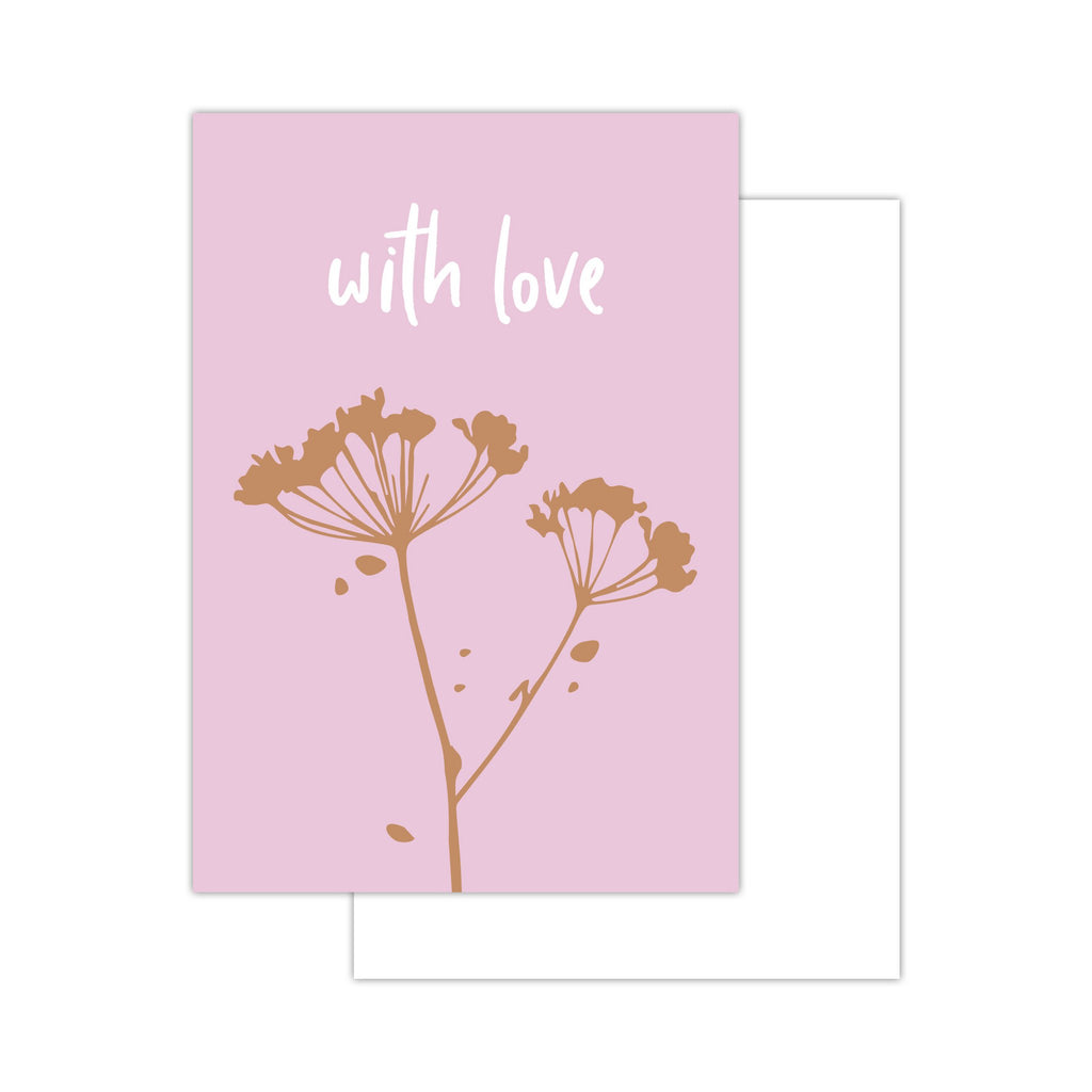 Fall '25 minikaartjes - Mix 30 stuks - Flowers