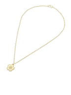 Vergulde geëmailleerde ketting – Modieuze ketting – Geëmailleerde legering – 23 cm lengte