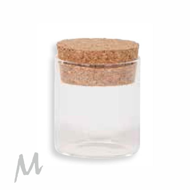 Pot met kurk - 370ml
