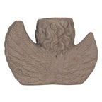 Bloempot Binnen Engel 23x13x17 cm Grijs Steen Bloempot