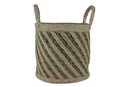 Nao pot jute met handvat naturel