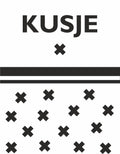 Kusje- wenskaart