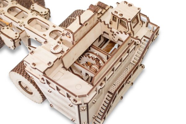 Eco Wood Art (EWA) 3D Mechanische Puzzel, Vrachtwagen Belaz 75710, 563, 43,5x21x17,5cm